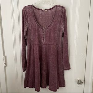 Others Follow Henley Mini Dress